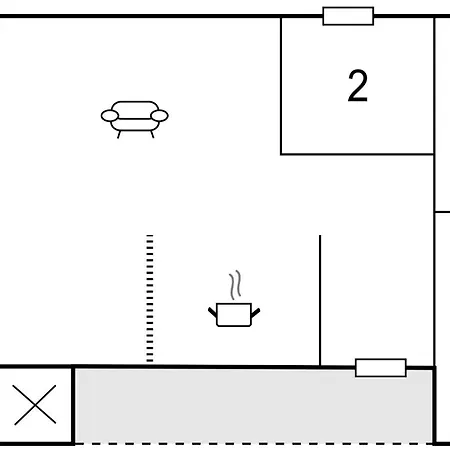 3 Bedroom Cozy In Holiday home Hemmet